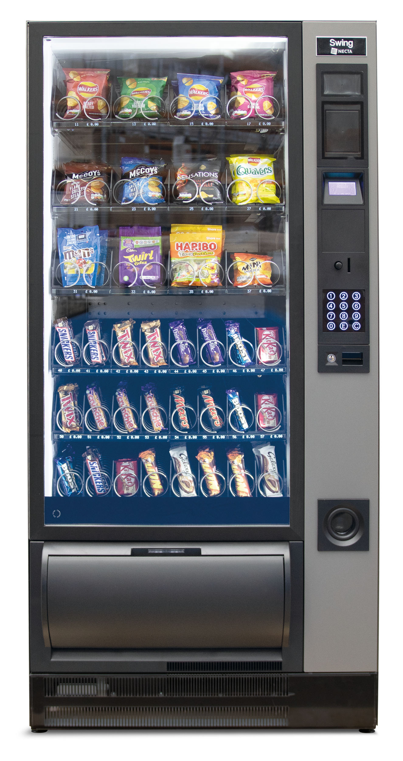 Swing Snack Machine | Nu Vending